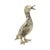 Silver Silver-Colored Duck Sculpture in the style of Mauro Manetti, 1970s For Sale - Image 8 of 11
