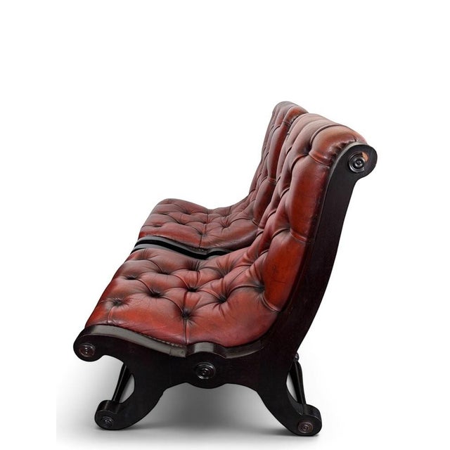 Chesterfield Lounge Chairs, Set of 2 For Sale - Image 5 of 6
