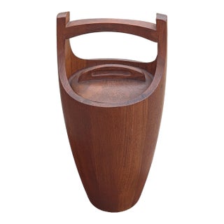 Vintage Teak Ice Bucket by Jens Quistgaard for Dansk For Sale