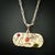 Early 21st Century Egyptian Spiritual Symbols Silver Chain Necklace For Sale - Image 5 of 6