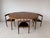 Hans Olsen Round Extendable Dining Table and Chairs in Teak by Hans Olsen for Frem Røjle, Denmark, 1960s, Set of 5 For Sale - Image 4 of 16