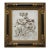 Vintage Classical Relief Wall Plaque in Ornate Gilt Frame – Mother & Cherubs Scene For Sale