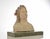 Ancient terracotta hand painted sculpture realized in Italy in 17th Century. Very good condition, placed on a marbelized...