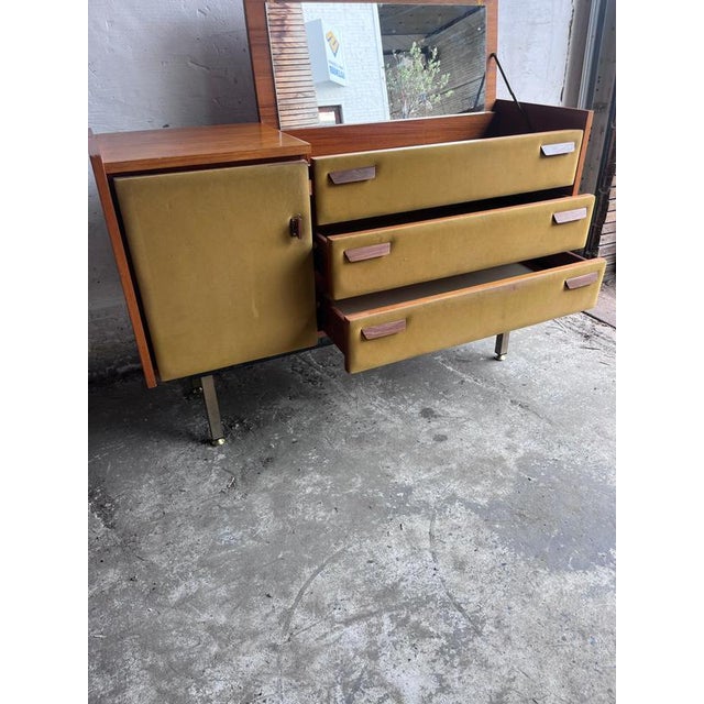 Roger Landault Dressing Table by Roger Landault for Regy, France, 1960s For Sale - Image 4 of 10