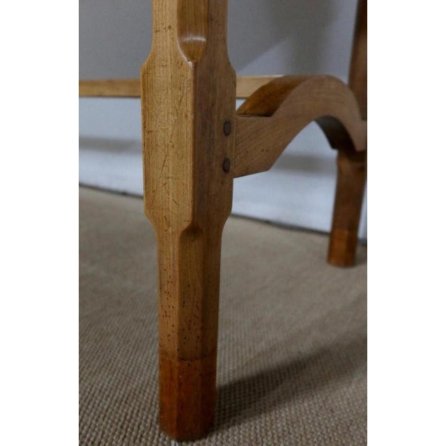 Rectangular Table in Solid Cherry Wood For Sale - Image 11 of 18