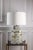 Port 68 Canton Large Hex Lamp Brown For Sale - Image 4 of 5