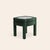 Gold Olive Linen Piero Ottoman by Ceraudo For Sale - Image 8 of 8