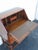 Early 1900s Solid Oak Leather Top Secretary Desk 6630 For Sale - Image 10 of 17