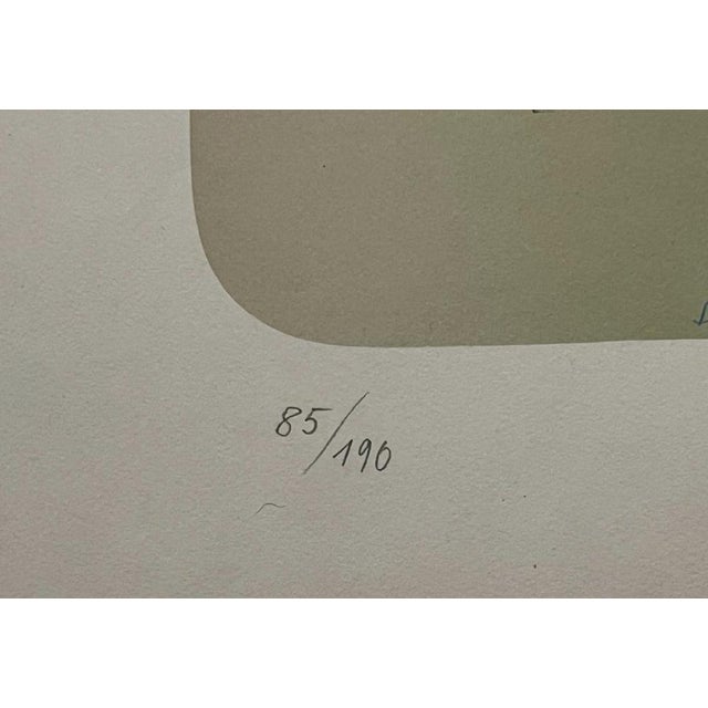 Meret Oppenheim, Composition, Color Lithograph, 1971 For Sale - Image 6 of 7