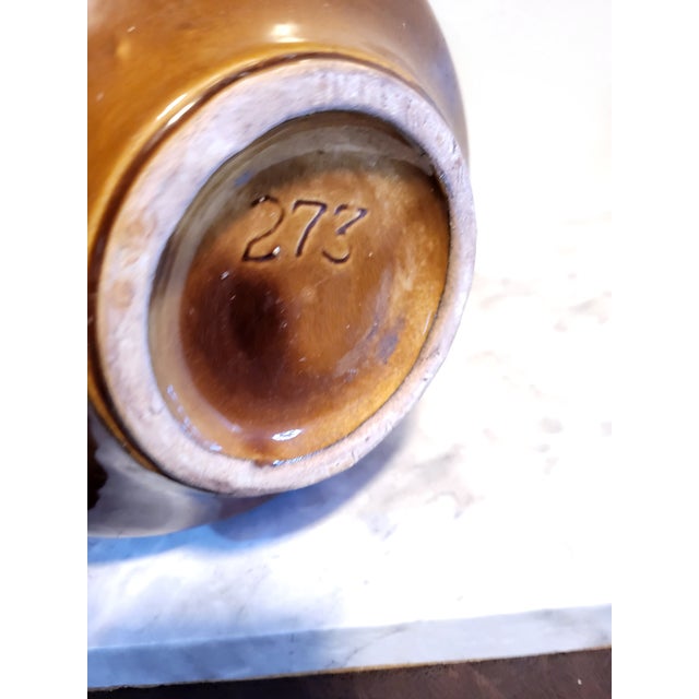 Mid Century Modern California Usa Pottery Planter For Sale - Image 4 of 11