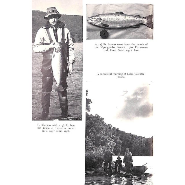 Paper "Rotorua Trout the Fishing Lakes, Rivers and Streams of the Rotorua Conservancy, New Zealand" 1960 Gee, Frank For Sale - Image 7 of 11