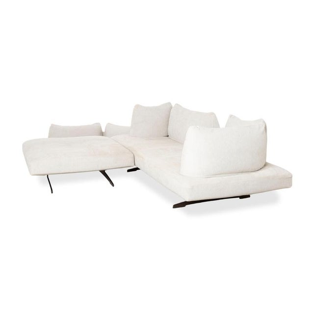 Lovely Day Corner Sofa in Cream Fabric from Désirée For Sale - Image 4 of 18