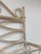 Vintage Etagere Henry Link Rattan Whitewash Three-Tier Glass Shelves Coastal For Sale - Image 15 of 16