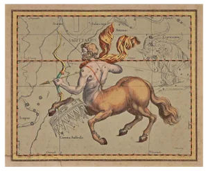 Charles De La Haye, Sagittarius, Original Etching, 18th-Century