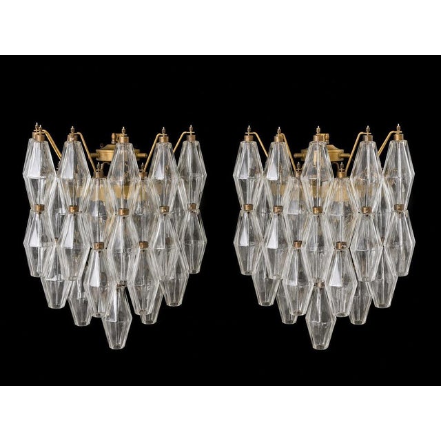 Italian Murano Glass Wall Sconces, 1990s, Set of 2 For Sale - Image 18 of 18