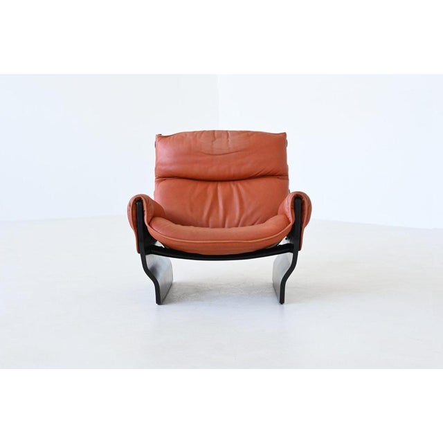 This iconic P110 “Canada” lounge chair was designed by Osvaldo Borsani and produced by Tecno, Italy, circa 1965. A...