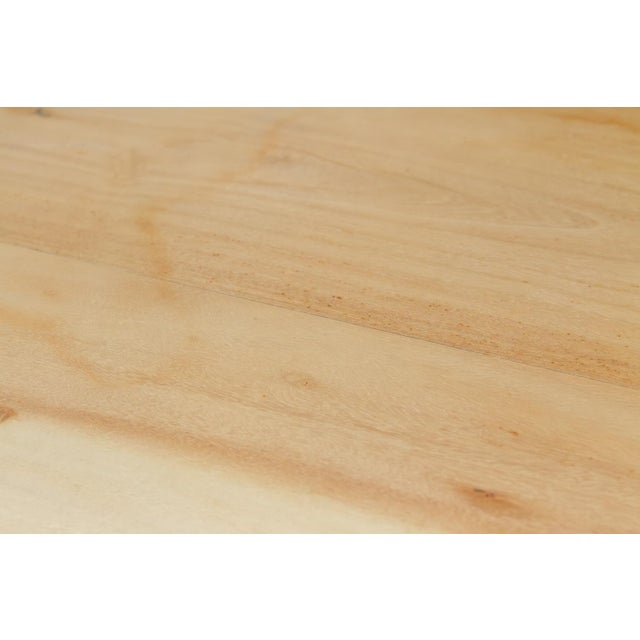 Sun-Bleached 96" Long Live Edge Table For Sale - Image 14 of 15