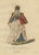Black Jeffreys, Lady of Quality in France with a Red Striped Cape, 1757, Engraving For Sale - Image 8 of 8