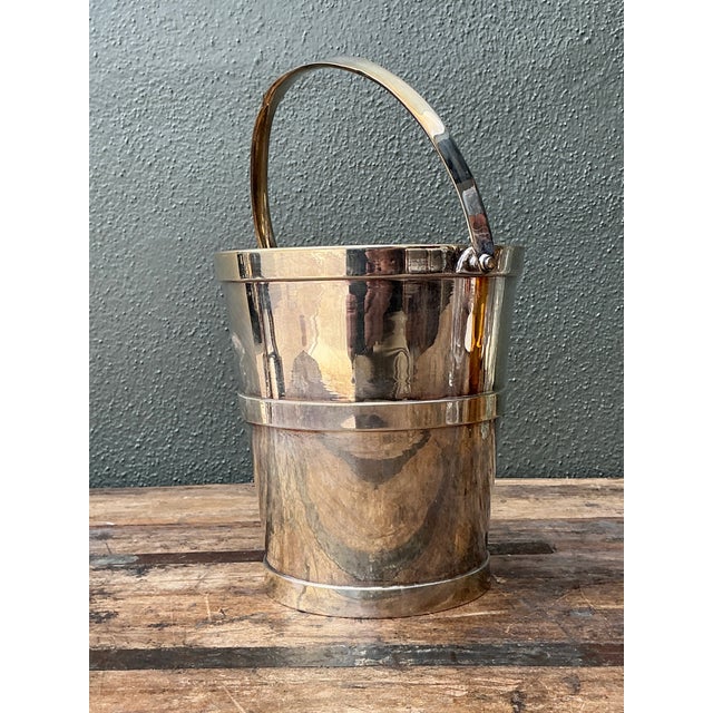 Vintage Ralph Lauren Silver Champagne Bucket For Sale In West Palm - Image 6 of 12