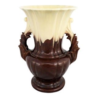 Mid 20th Century S and G Keramik Monumental Classic Style German Ceramic Floor Vase For Sale