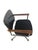 Black Mid-Century Chrome Swivel Office Chair For Sale - Image 8 of 18