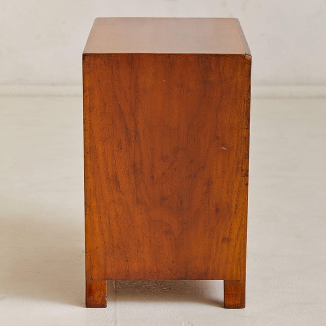 1950s Italian Walnut Bedside Table Attributed to Gio Ponti, 1950s - 2 Available For Sale - Image 5 of 10