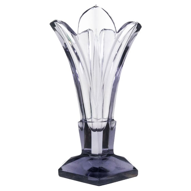 Art Deco Vase from Moser, Czechoslovakia, 1930s For Sale