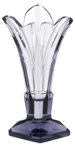 Art Deco Vase from Moser, Czechoslovakia, 1930s