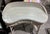 Wood Antique Oriole Wicker Writing Desk or Vanity and Chair. Withrow For Sale - Image 7 of 18