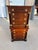 Pair of 1880 Biedermeier Burl Walnut Nightstands Bedside Table Sized Drawers For Sale - Image 4 of 8