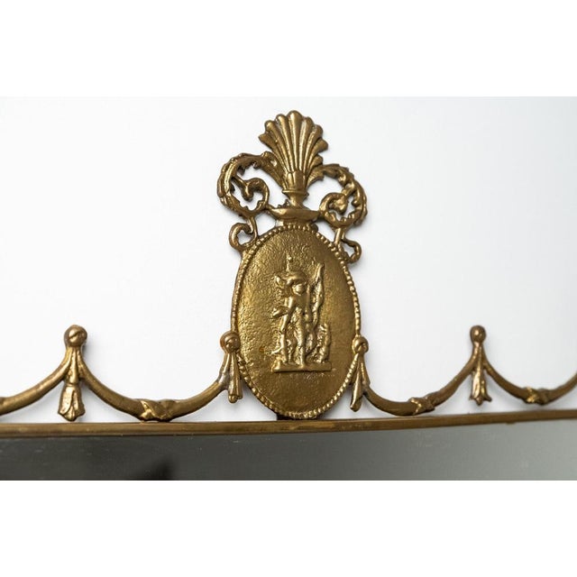 1960s Brass Mirror, Italy, 1960s For Sale - Image 5 of 12
