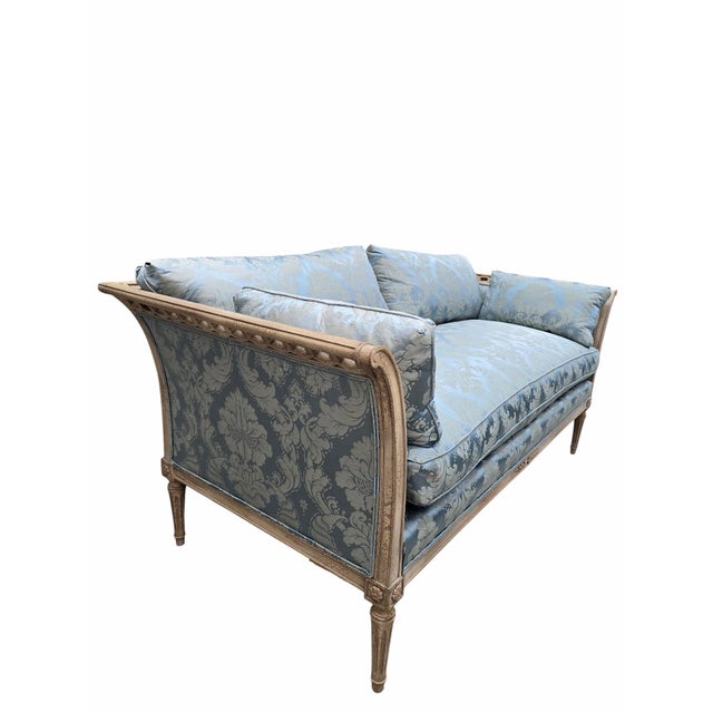 Hollywood Regency / Neoclassical Style Sofa by TRS Furniture, Inc. Vintage Neoclassical Regency style sofa by TRS...