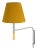 Mustard BC1 Wall Lamp by Santa & Cole For Sale