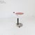 Metal and Marble Coffee Table with Wheels, 1970s For Sale - Image 11 of 11