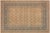 Shabby Chic Nude/Dark Green Wool Rug - 9'2'' X 12'0'' For Sale - Image 9 of 10