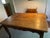 Old French Oak Center Table circa 1930’s. Superior workmanship and timeless design.