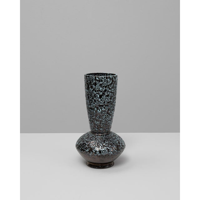 20th Century French Fat Lava Ceramic Vase For Sale - Image 16 of 18