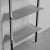 Metal Enrica Bookshelf Natural Silver by Federico Peri For Sale - Image 7 of 9