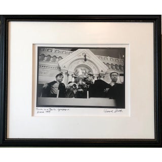 Edward Serotta, Photo Purim Pestalozzi Str Synagogue Berlin Vintage Silver Gelatin Photograph, c.1990s For Sale