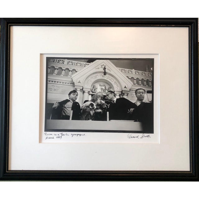 Edward Serotta, Photo Purim Pestalozzi Str Synagogue Berlin Vintage Silver Gelatin Photograph, c.1990s For Sale