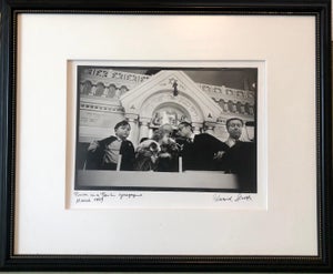 Edward Serotta, Photo Purim Pestalozzi Str Synagogue Berlin Vintage Silver Gelatin Photograph, c.1990s