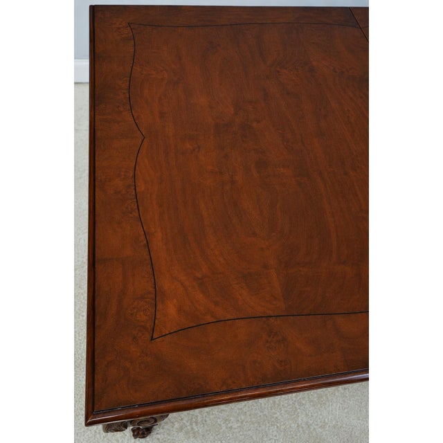 Karges Furniture Karges French Louis XV Walnut Dining Room Table For Sale - Image 4 of 17