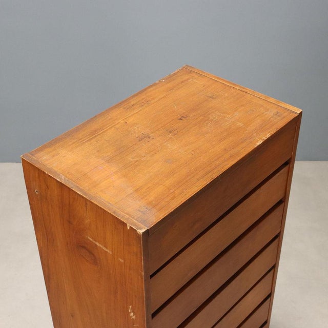 Semainier Chest of Drawers, 1950s For Sale - Image 6 of 10