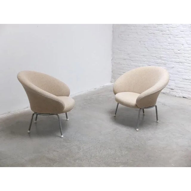 Model 570 Lounge Chairs by Pierre Paulin for Artifort, 1963, Set of 2 For Sale - Image 9 of 18