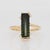 2.5Ct Black Tourmaline Ring With Natural Diamond Accents: Solid 14k Gold, Size 6.75 For Sale - Image 4 of 8