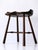 Mid-Century Modern Solid Wood Stool, Germany, 1950s For Sale - Image 4 of 18