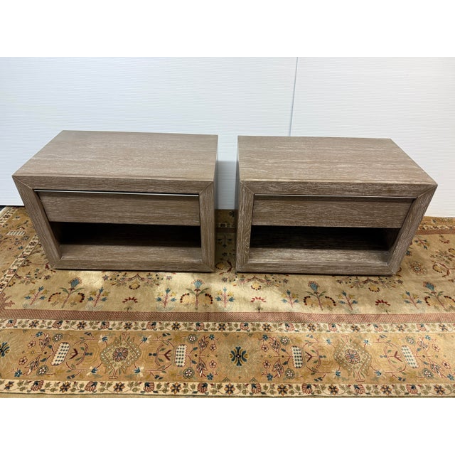 Transitional Furniture of America Bridgewater Nightstands, Pair For Sale - Image 3 of 12