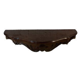 1960s Vintage Freestanding Wall Shelf For Sale