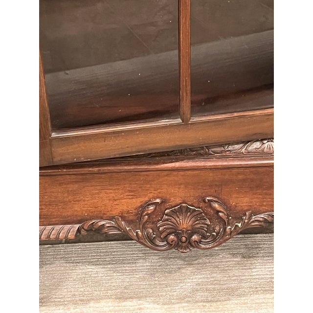 Mid-18th Century Dutch Boekenkast (Book Cabinet)/ Vitrine For Sale - Image 10 of 11