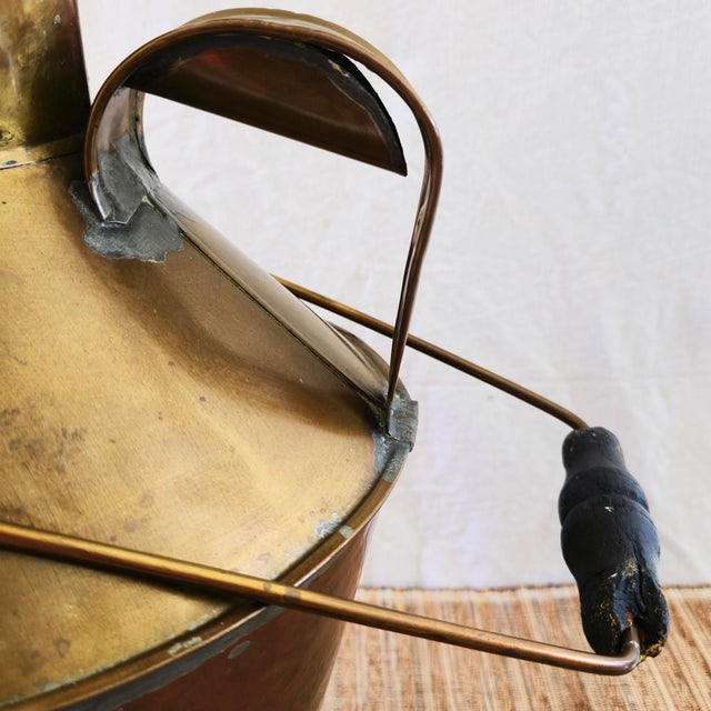 Antique Portuguese Brass Olive Oil Separator · Florencio Pires · Ponte De Sor · Alentejo · Early 20th Century For Sale - Image 11 of 11